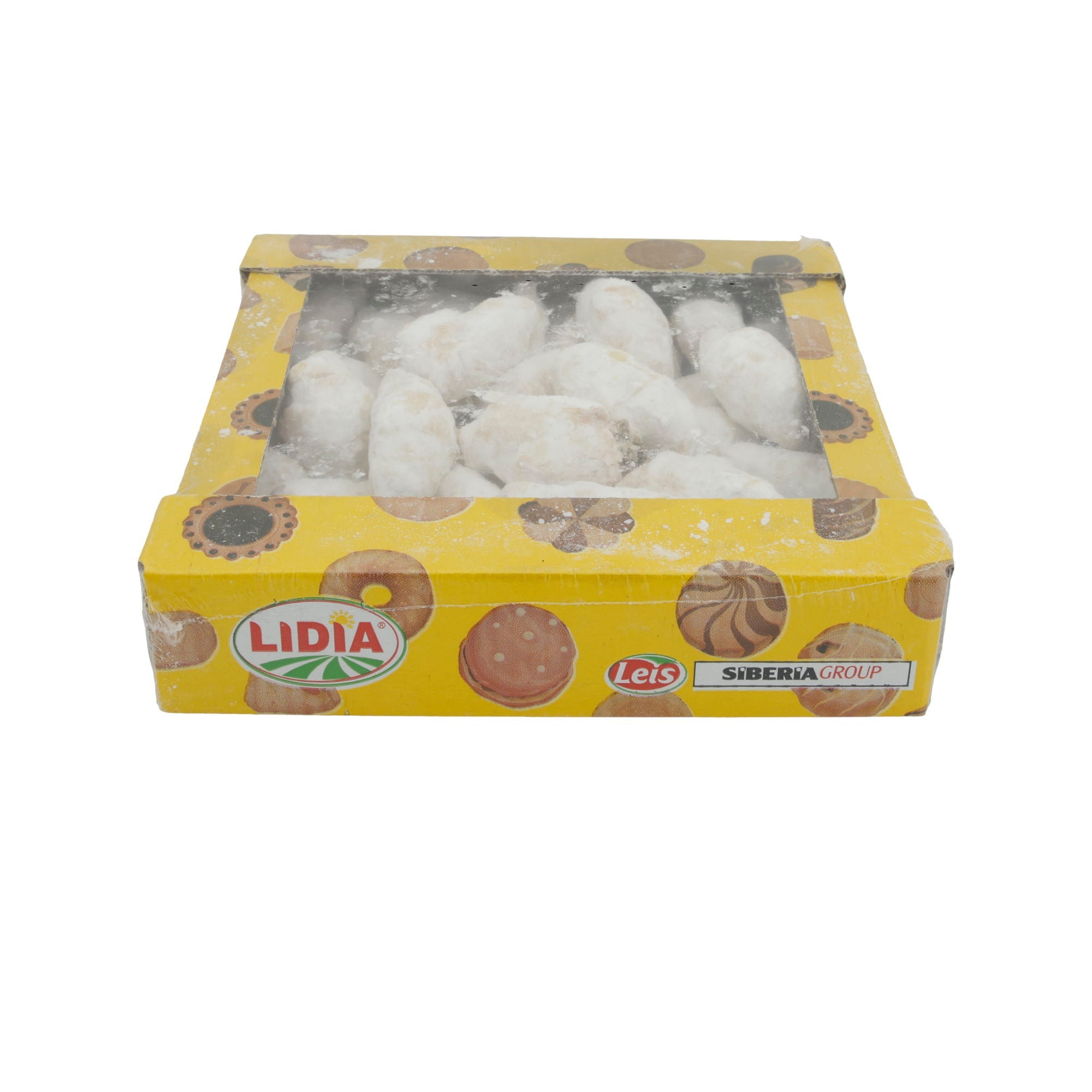 Feingebäck „Molokoewitsch“ Lidia | Gebäck | Zartes Gebäck mit Fruchtfüllung und Puderzucker | 450 g LIDIA